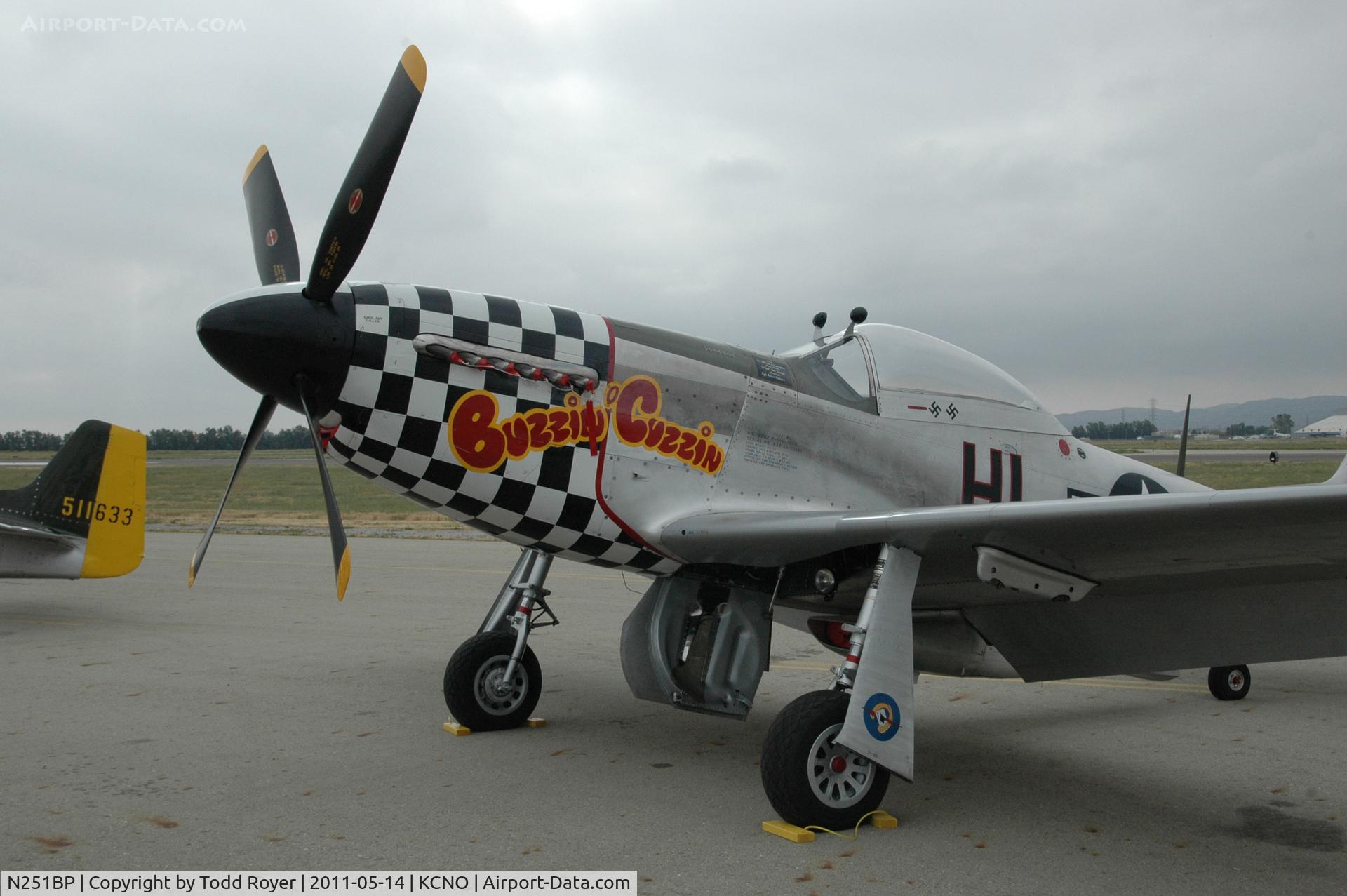N251BP, 1944 North American P-51D Mustang C/N 44-84753, Chino airshow 2011