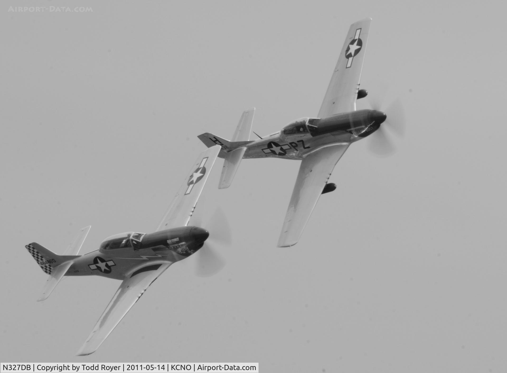N327DB, 1944 North American P-51D Mustang C/N 44-84860, Chino Airshow 2011