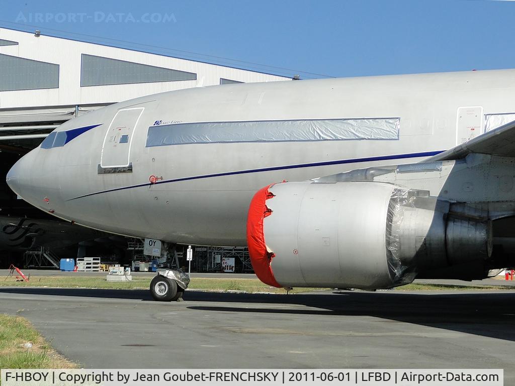 F-HBOY, 1992 Airbus A310-325/ET C/N 650, ex BLUE LINE