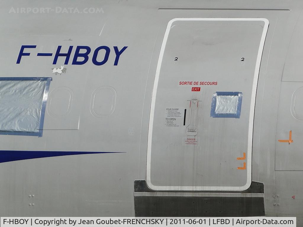 F-HBOY, 1992 Airbus A310-325/ET C/N 650, ex BLUE LINE