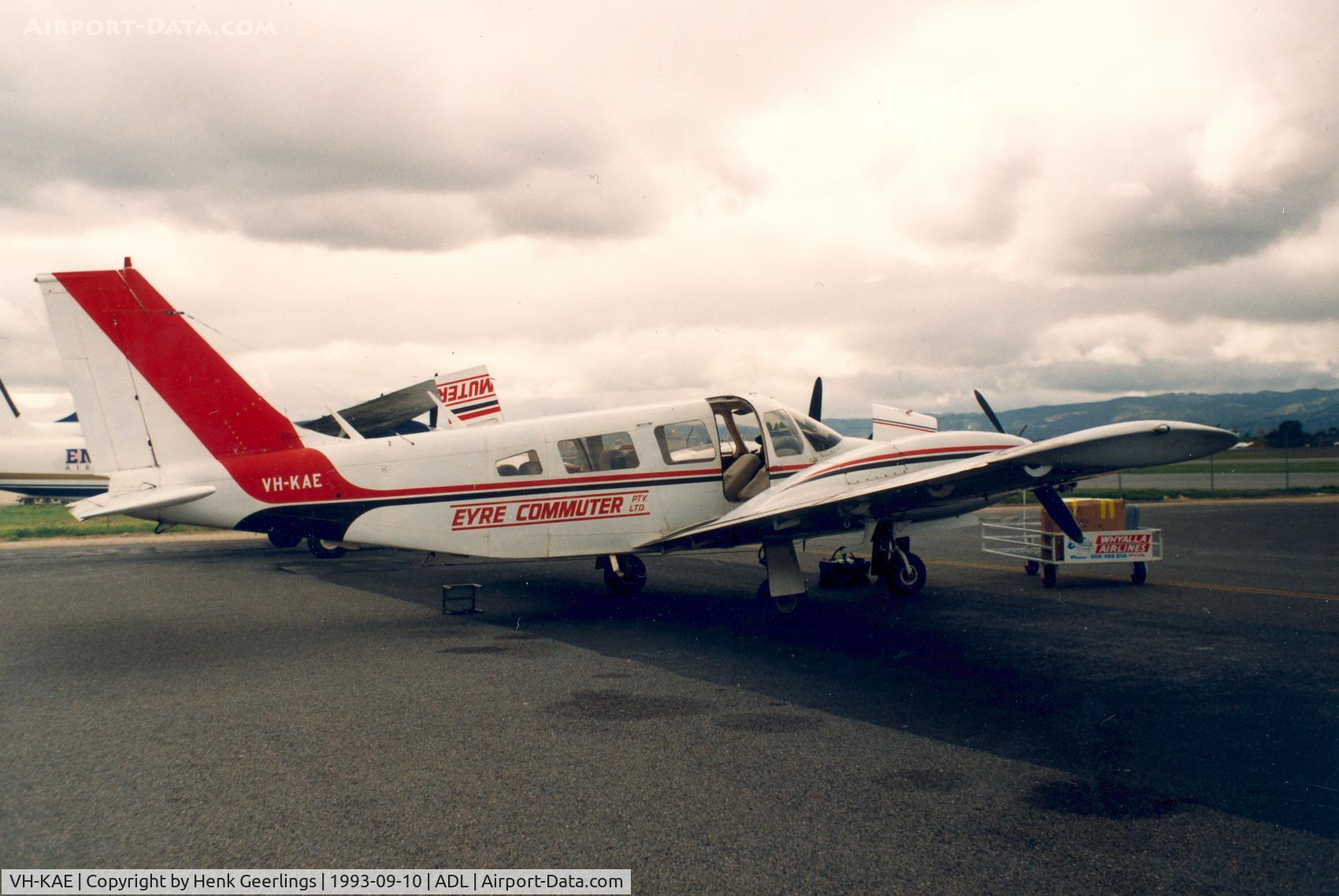 VH-KAE, Piper PA-34-200T C/N 34-7670251, Eyre Commuter