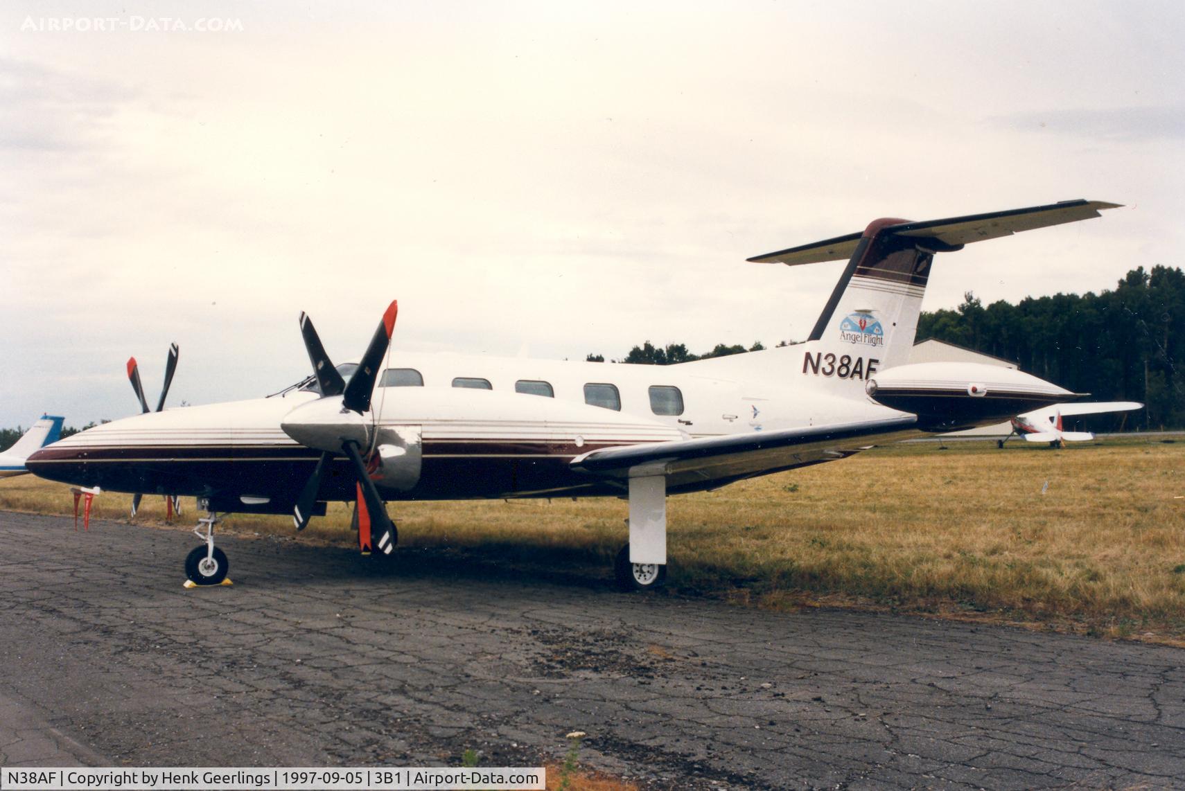 N38AF, 1985 Piper PA-42-1000 Cheyenne 400LS C/N 42-5527029, Angel Flight New England (Air Life)