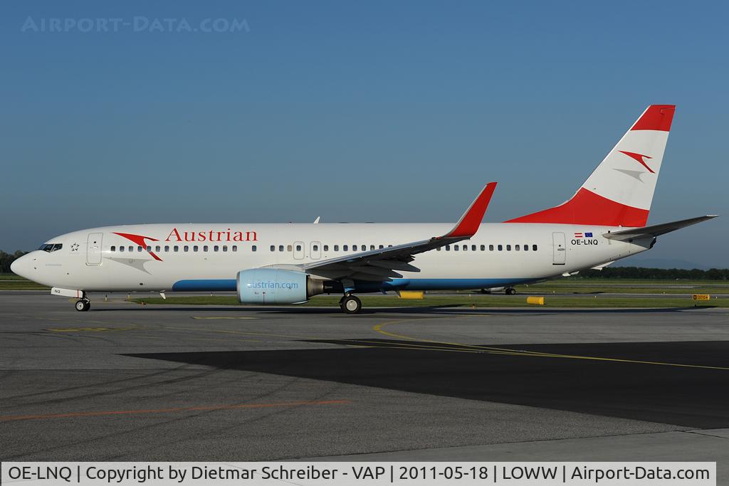 OE-LNQ, 2003 Boeing 737-8Z9 C/N 30421, Austrian Airlines Boeing 737-800