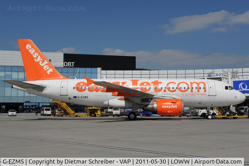 G-EZMS, 2004 Airbus A319-111 C/N 2378, Easyjet Airbus 319