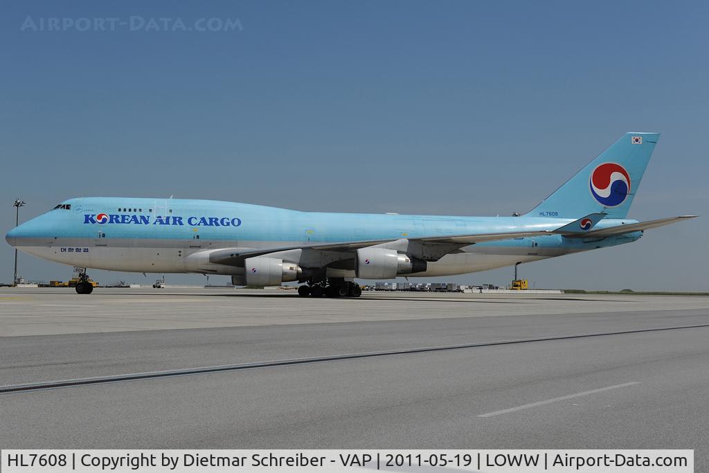 HL7608, Boeing 747-4B5 C/N 24621, Korean Air Boeing 747-400