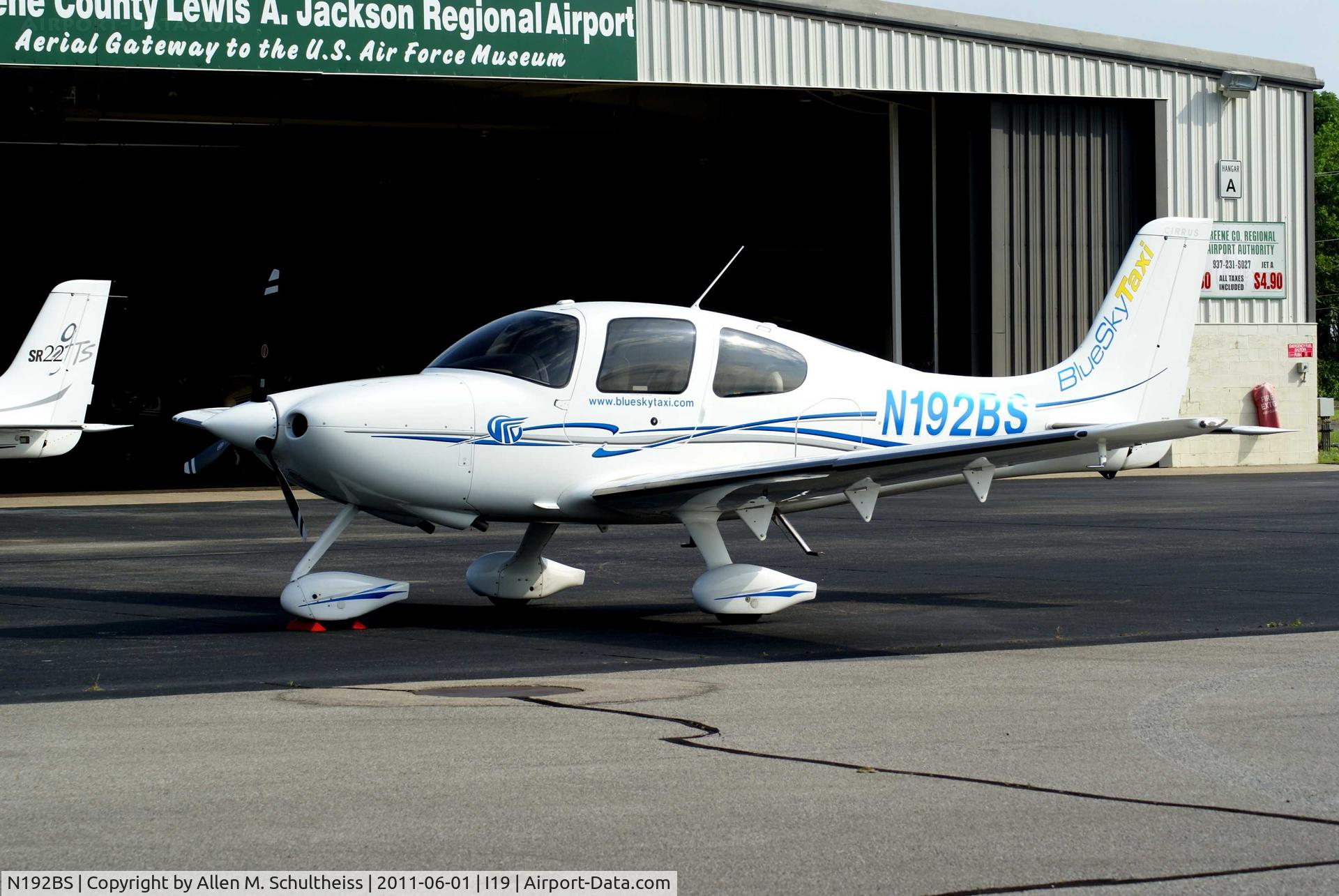 N192BS, 2007 Cirrus SR22 C/N 2753, 2005 Cirrus Design Corp SR22