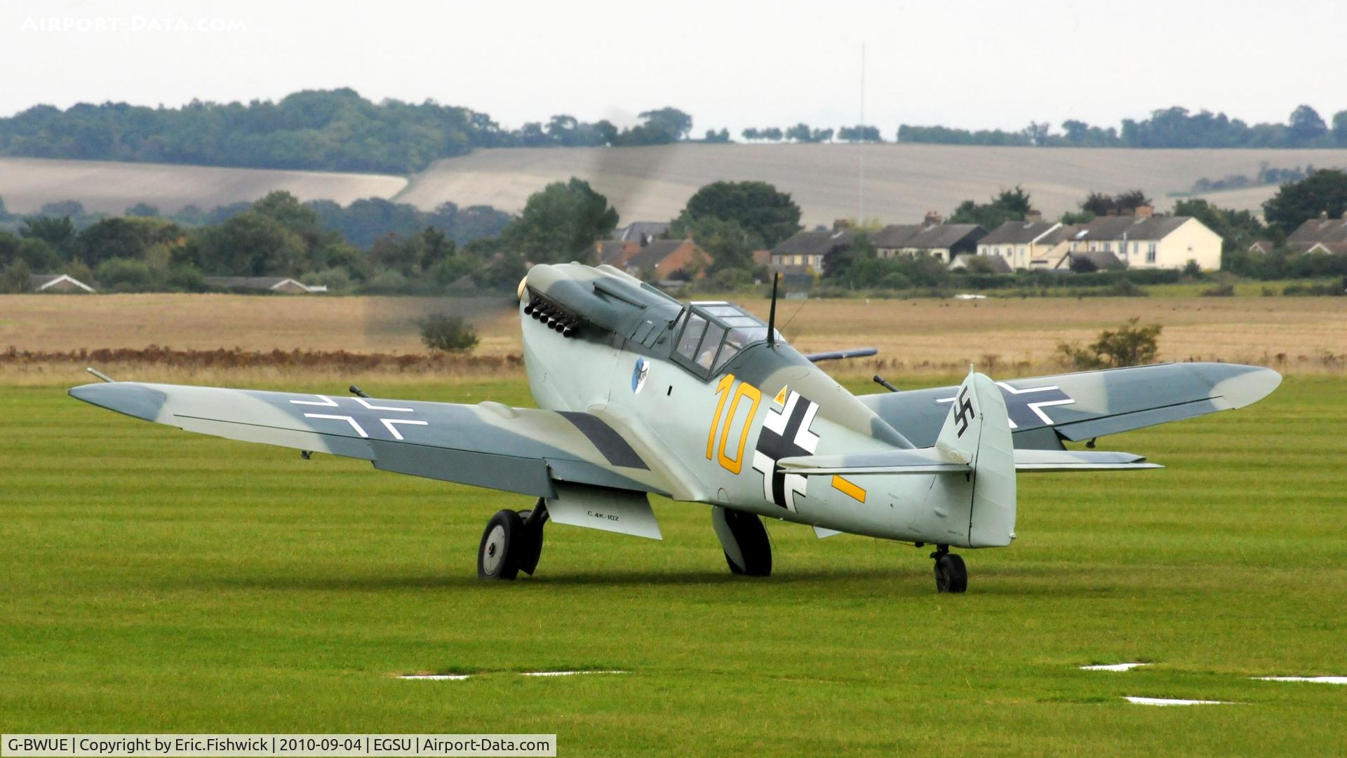 G-BWUE, 1949 Hispano HA-1112-M1L Buchon C/N 172, 5. G-BWUE Buchon HA-1112 at Duxford's Spring Air Show, May 2011
