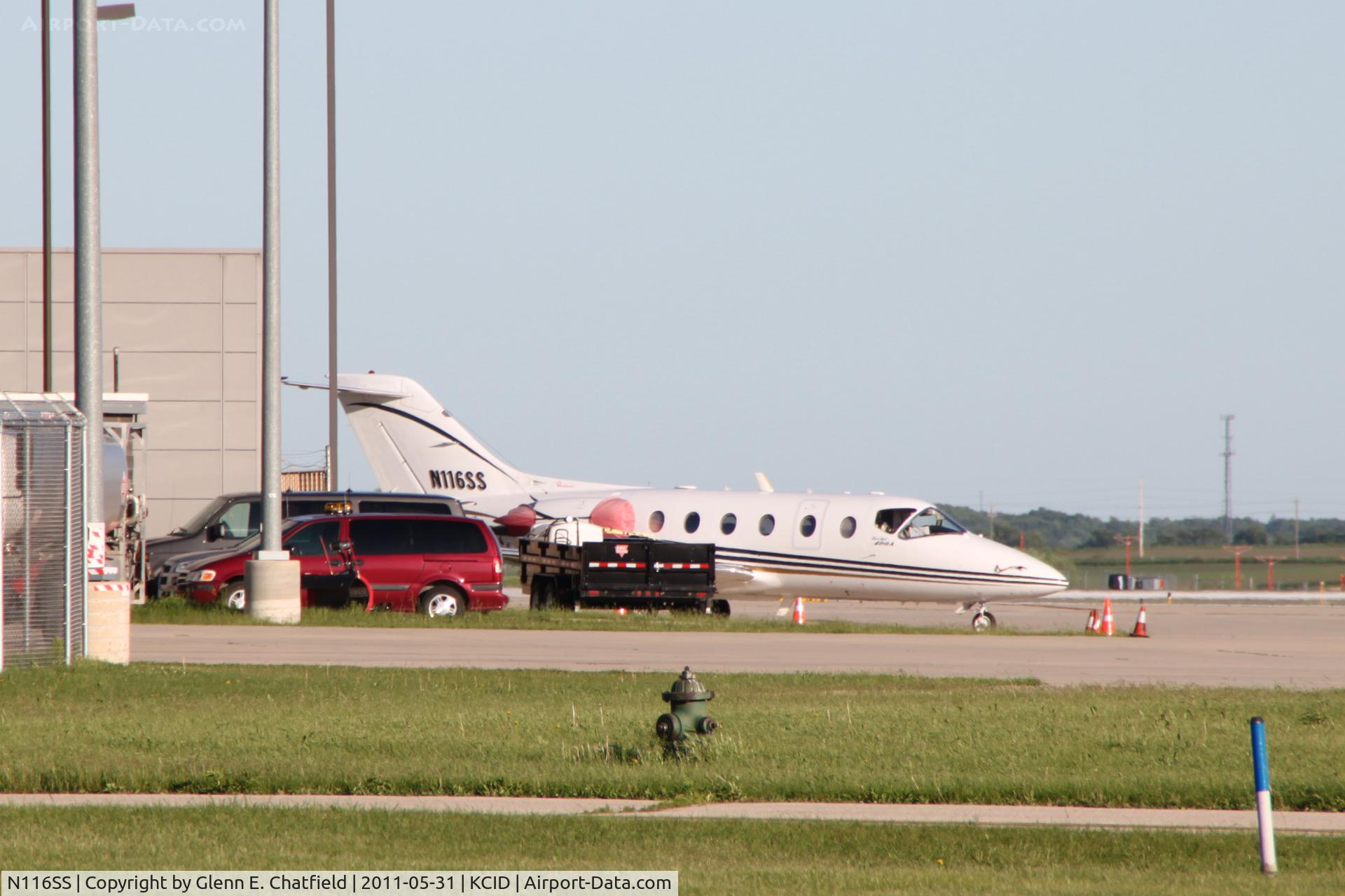 N116SS, 1996 Beech 400A Beechjet C/N RK-111, Photographed from the Rockwell-Collins hangar