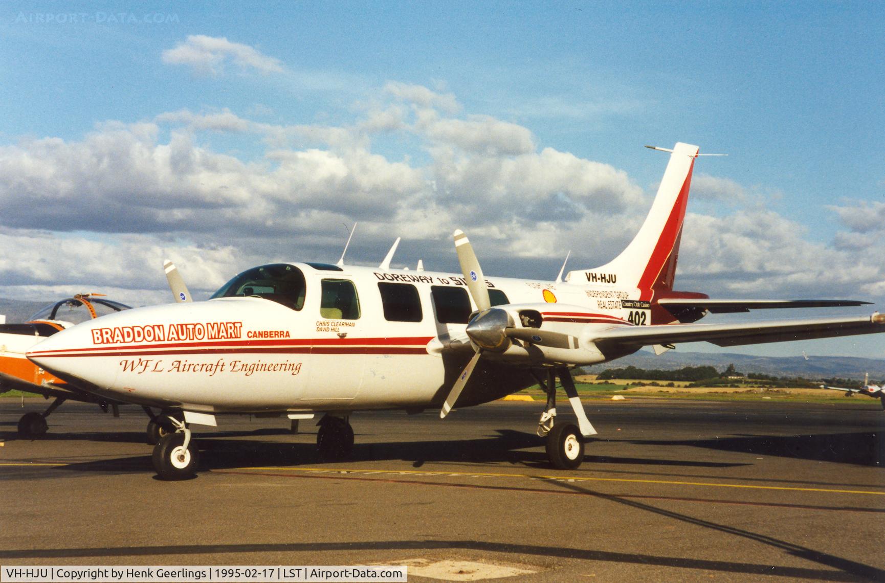 VH-HJU, Piper PA-60 Aero Star C/N 60-0324-120, Air Races Tasmania