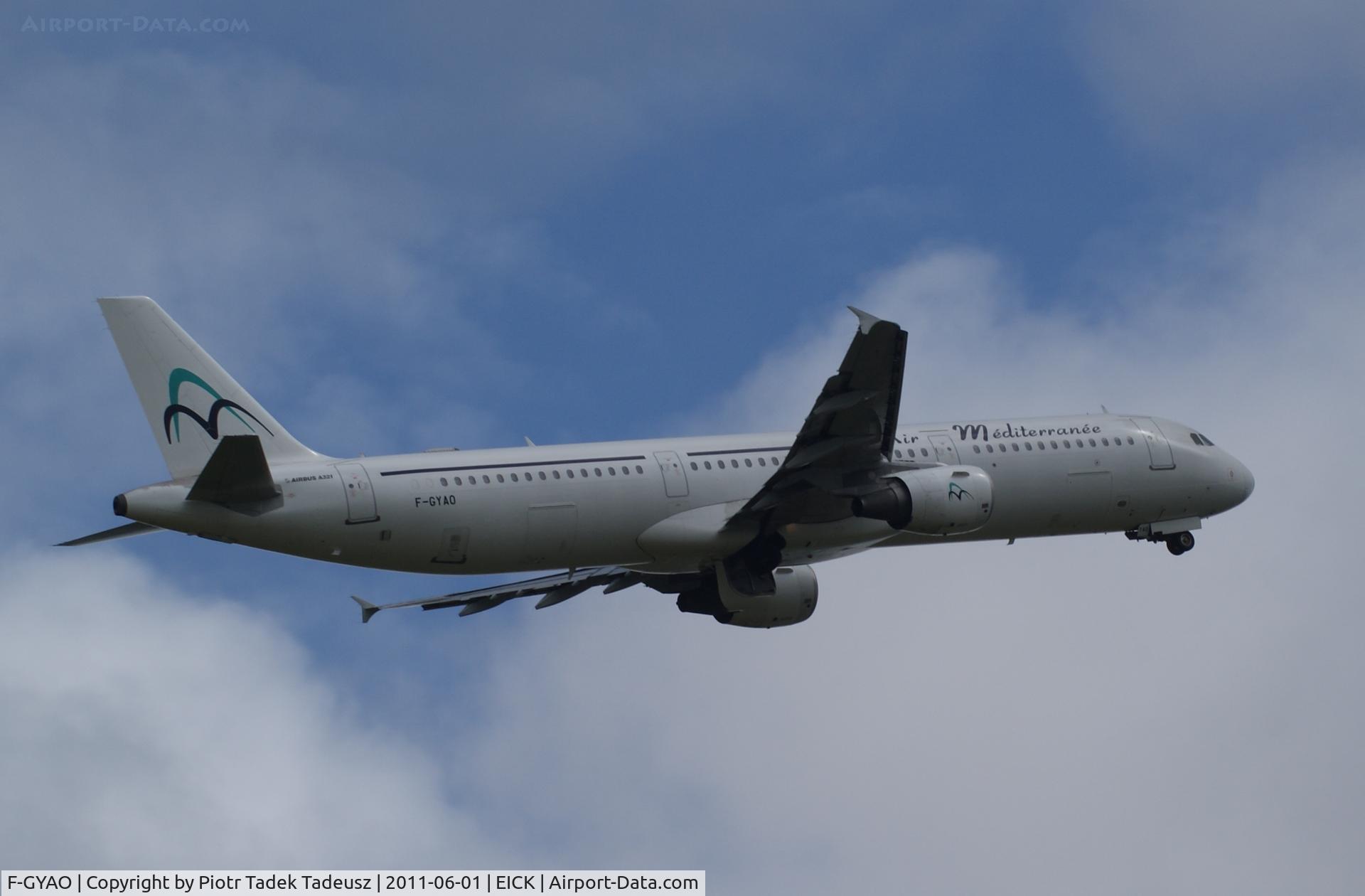F-GYAO, 1997 Airbus A321-112 C/N 642, Cork.