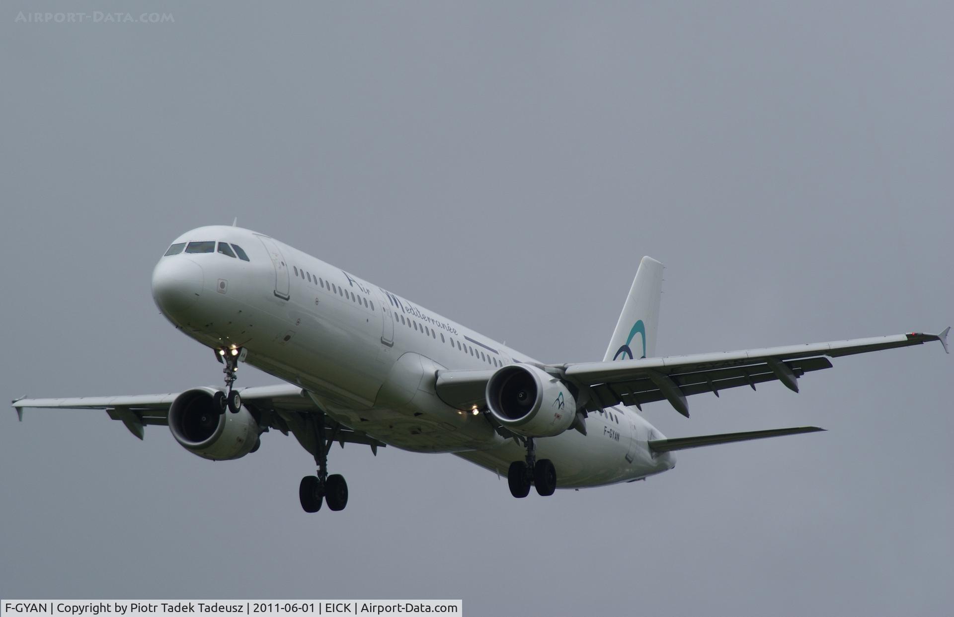 F-GYAN, 1995 Airbus A321-111 C/N 535, Cork.