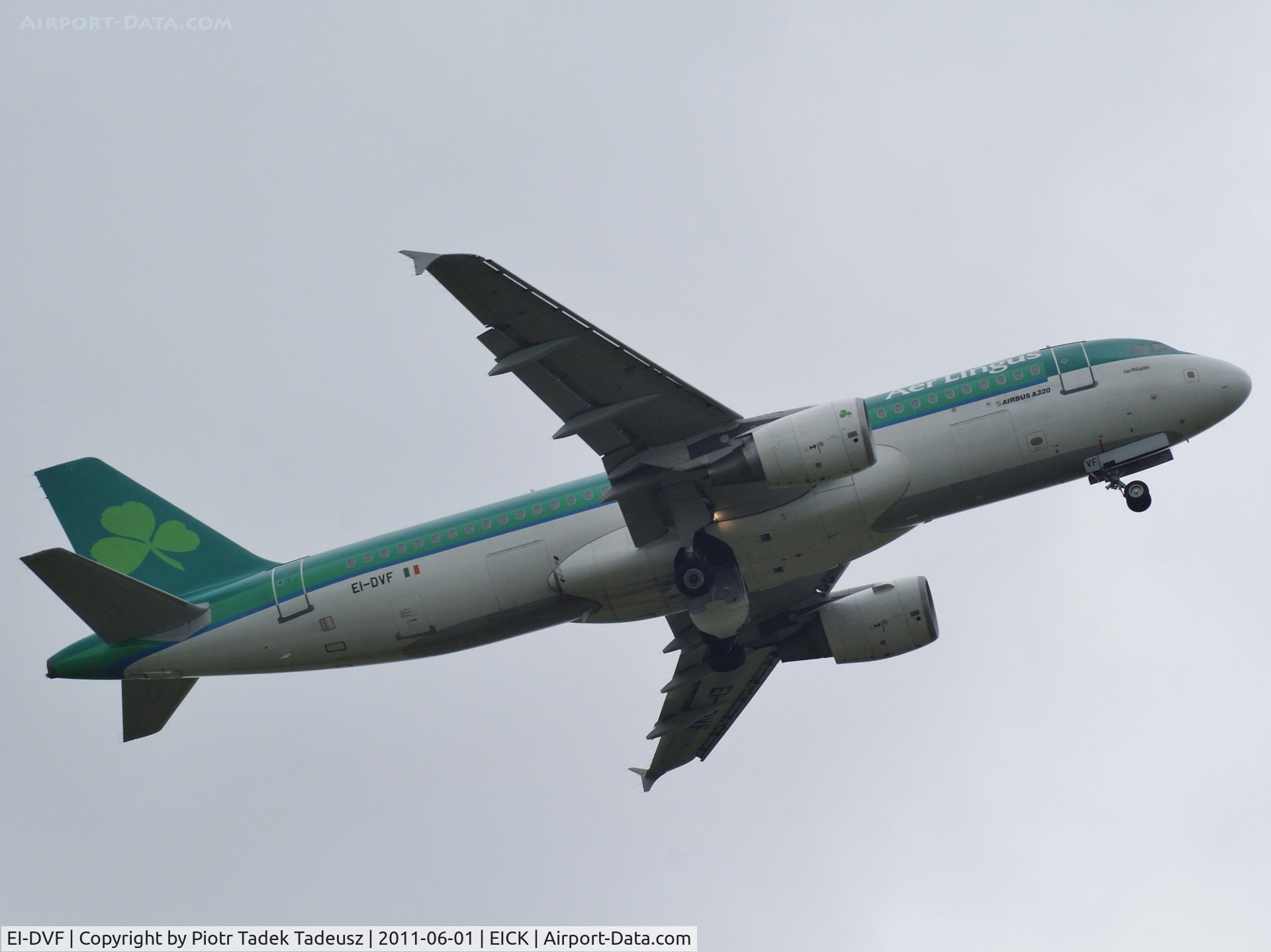 EI-DVF, 2007 Airbus A320-214 C/N 3136, Cork.