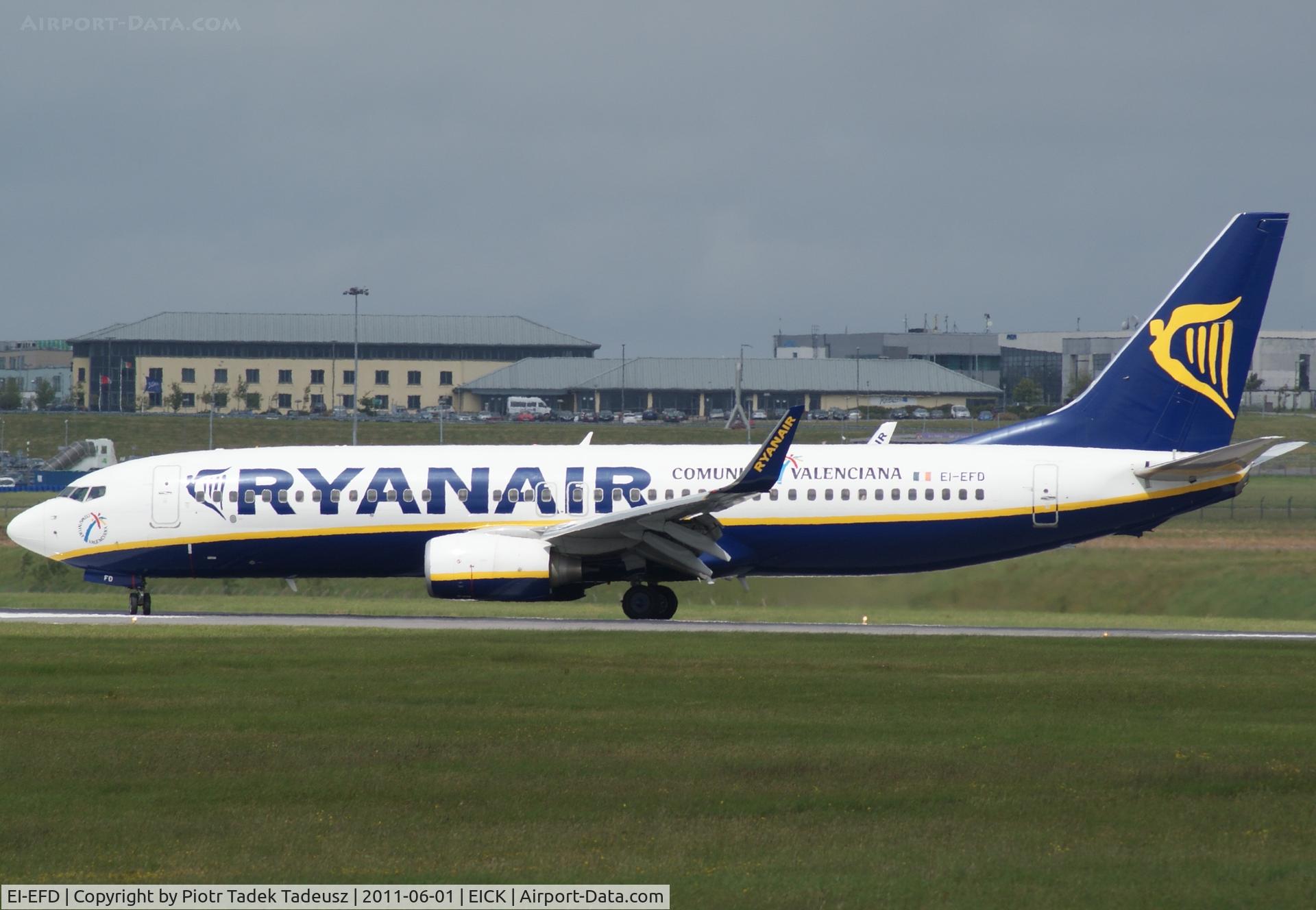 EI-EFD, 2009 Boeing 737-8AS C/N 35011, Cork.
