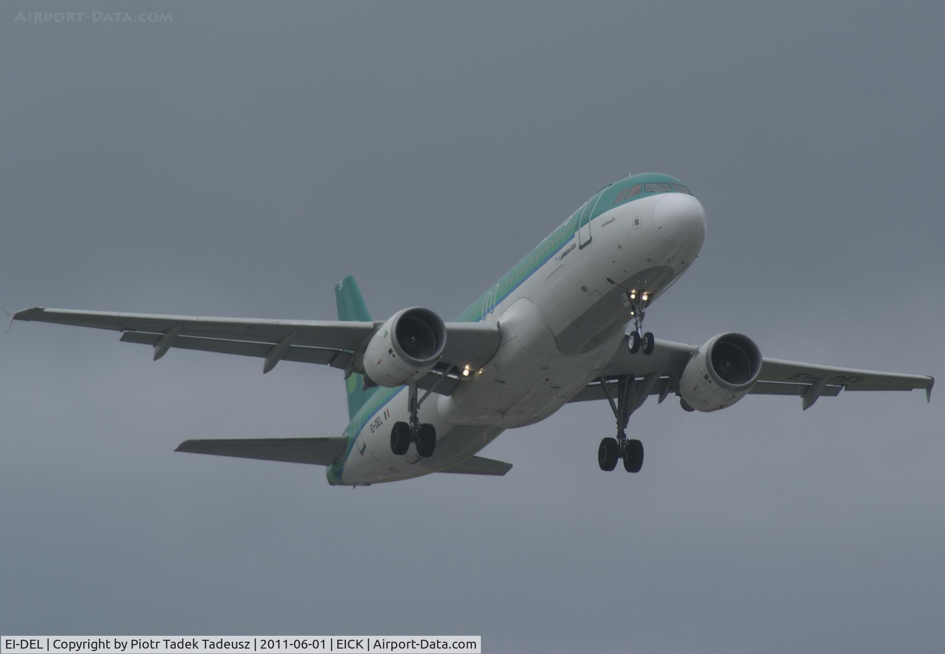 EI-DEL, 2005 Airbus A320-214 C/N 2409, Cork.