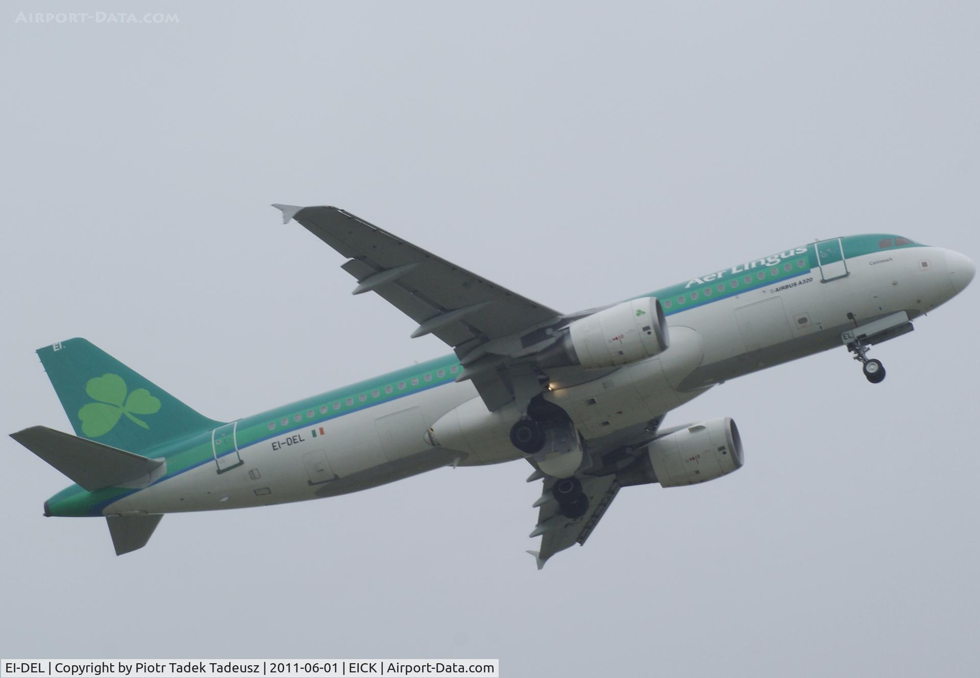 EI-DEL, 2005 Airbus A320-214 C/N 2409, Cork.