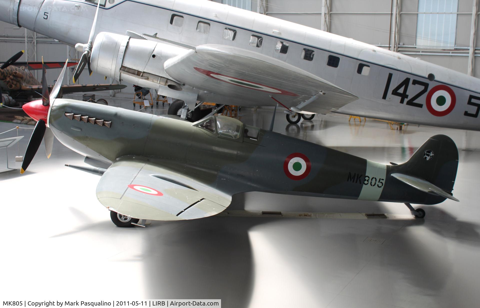 MK805, 1944 Supermarine 361 Spitfire LF.IXc C/N CBAF.IX.1780, Spitfire LF.IX