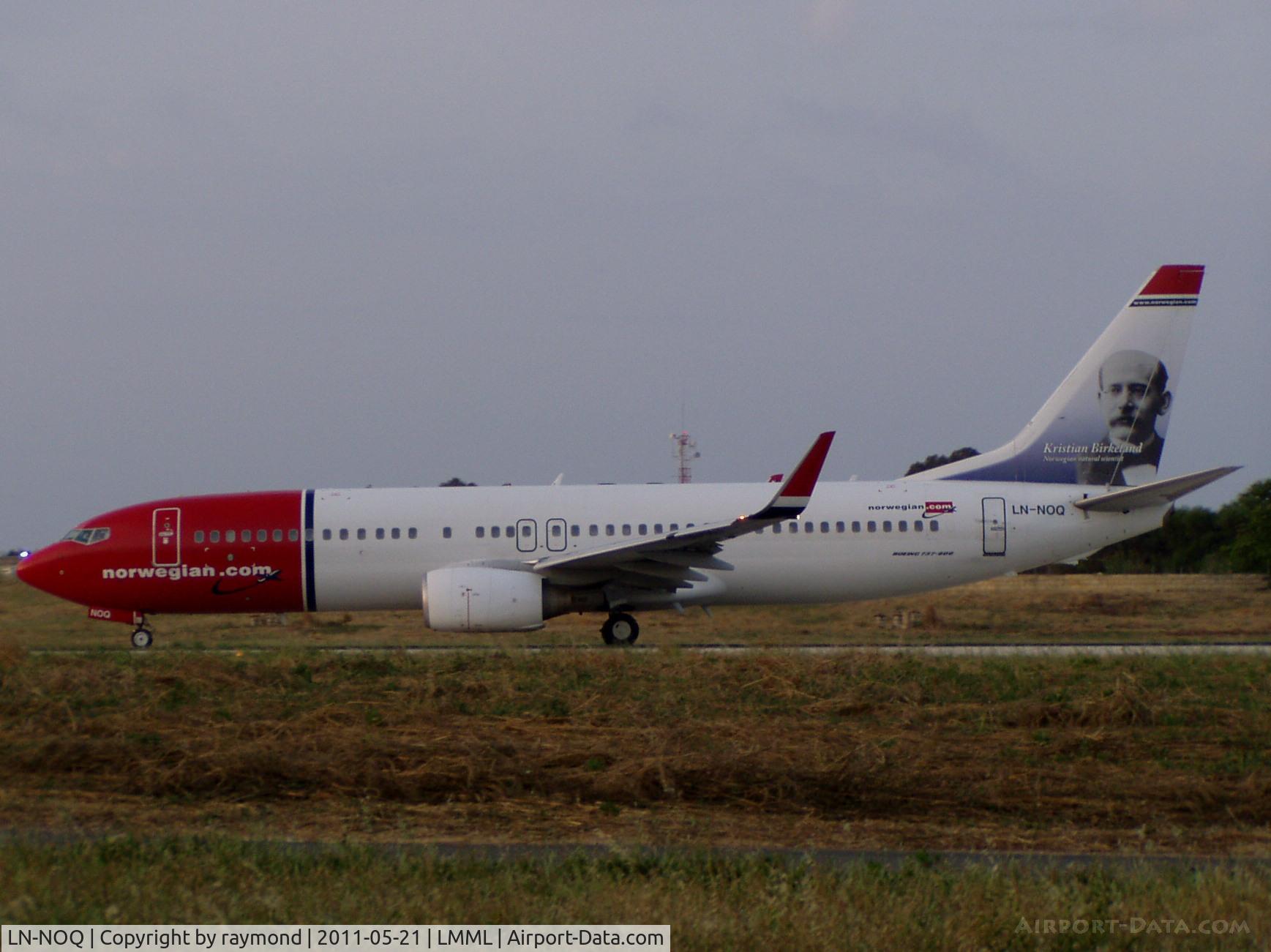 LN-NOQ, 2005 Boeing 737-86N C/N 32658, B737 LN-NOQ Norwegian Air Shuttle