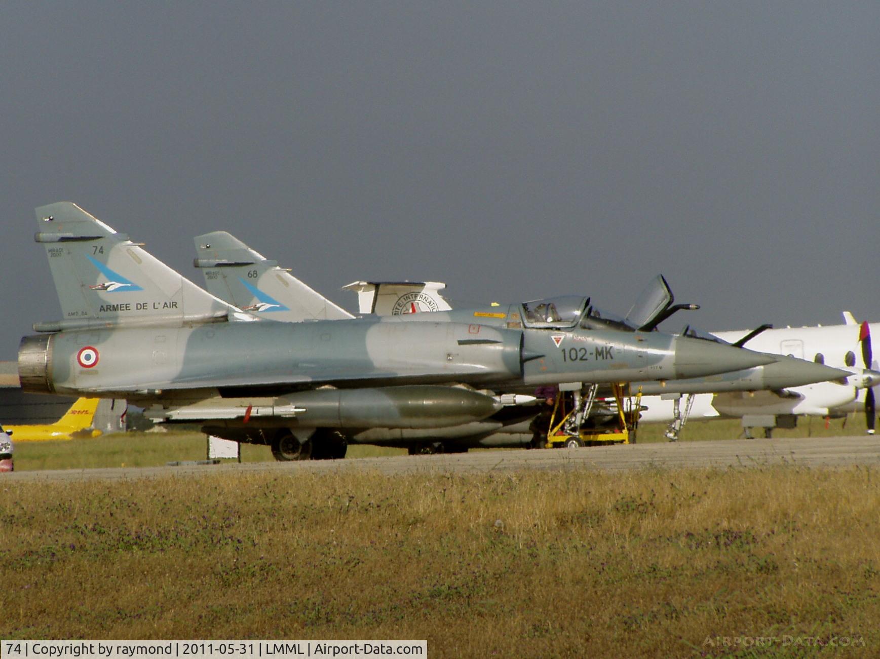 74, Dassault Mirage 2000-5F C/N 313, Mirage2000 E-74/102-MK French Air Force