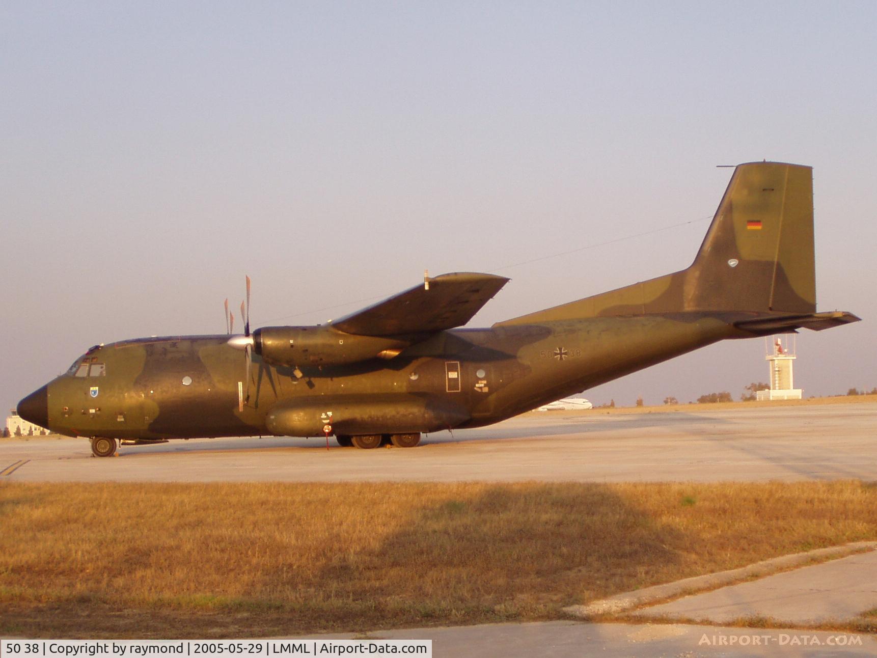50 38, Transall C-160D C/N D60, C160 Transall 50-38 German Air Force