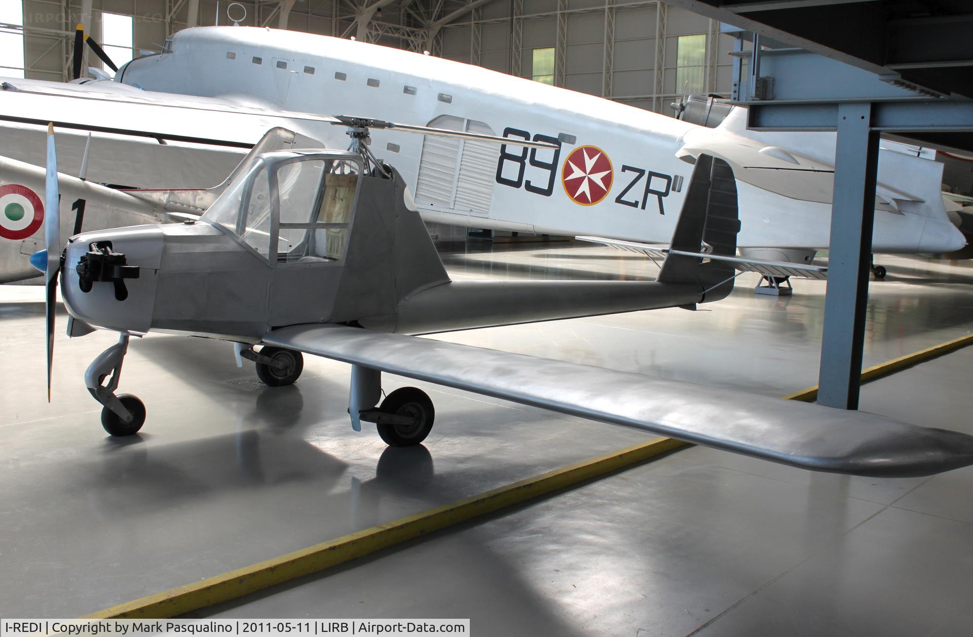 I-REDI, 1951 Partenavia P-53 MdB1 Aeroscooter C/N 1, Partenavia P.53