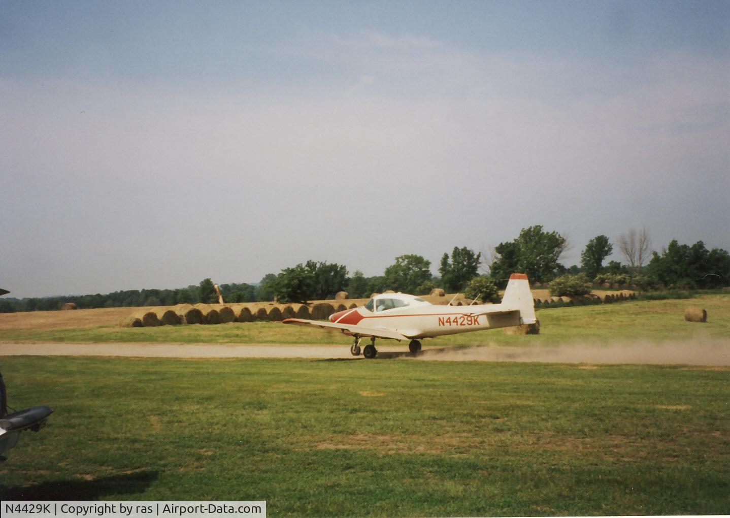 N4429K, 1948 Ryan Navion A C/N NAV-4-1429, Taken in the late 80's at a private airport