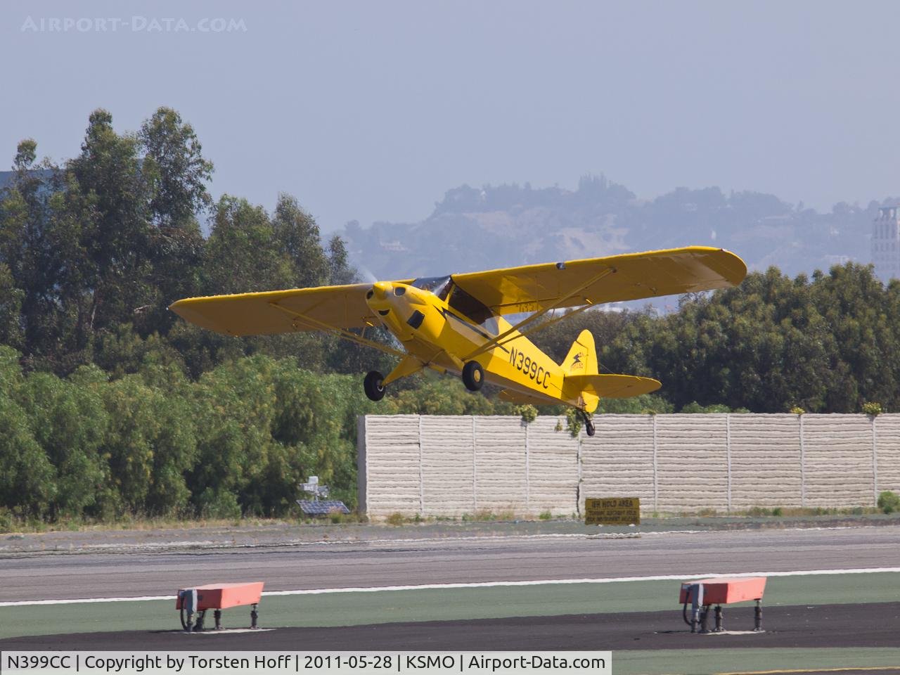 N399CC, Cub Crafters CC11-100 Sport Cub C/N CC11-00086, N399CC departing from RWY 21