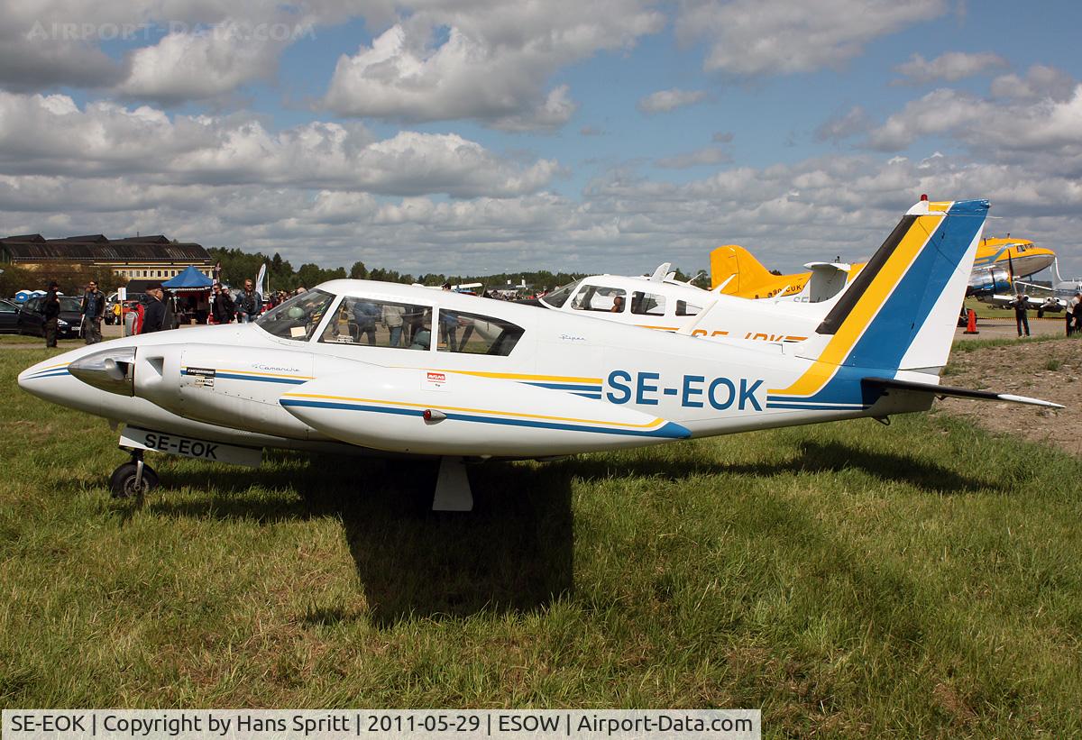 SE-EOK, 1963 Piper PA-30-160 Twin Comanche C/N 30-157, Nice old Twin Comanche