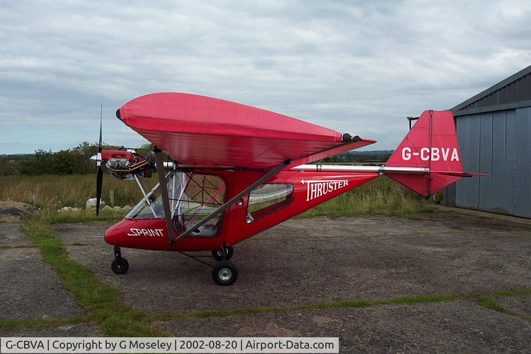 G-CBVA, 2002 Thruster T600N 450 C/N 0082-T600N-068, Thruster photo taken after purchase in August 2002