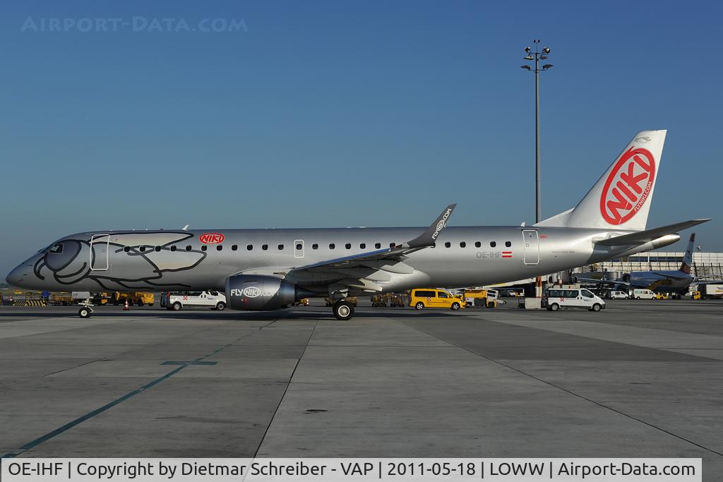 OE-IHF, 2011 Embraer 190LR (ERJ-190-100LR) C/N 19000420, Niki Embraer 190