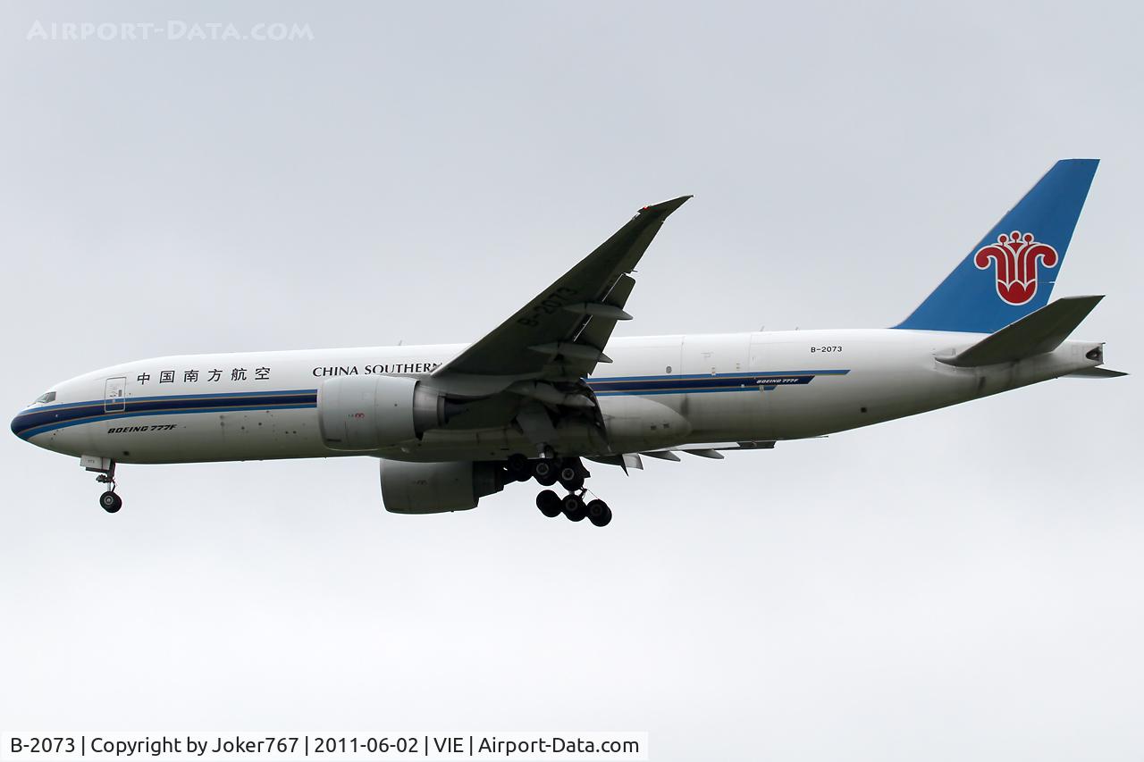 B-2073, 2009 Boeing 777-F1B C/N 37311, China Southern Cargo
