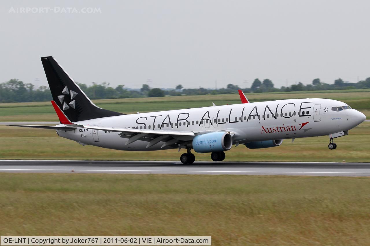 OE-LNT, 2006 Boeing 737-8Z9 C/N 33834, Austrian Airlines