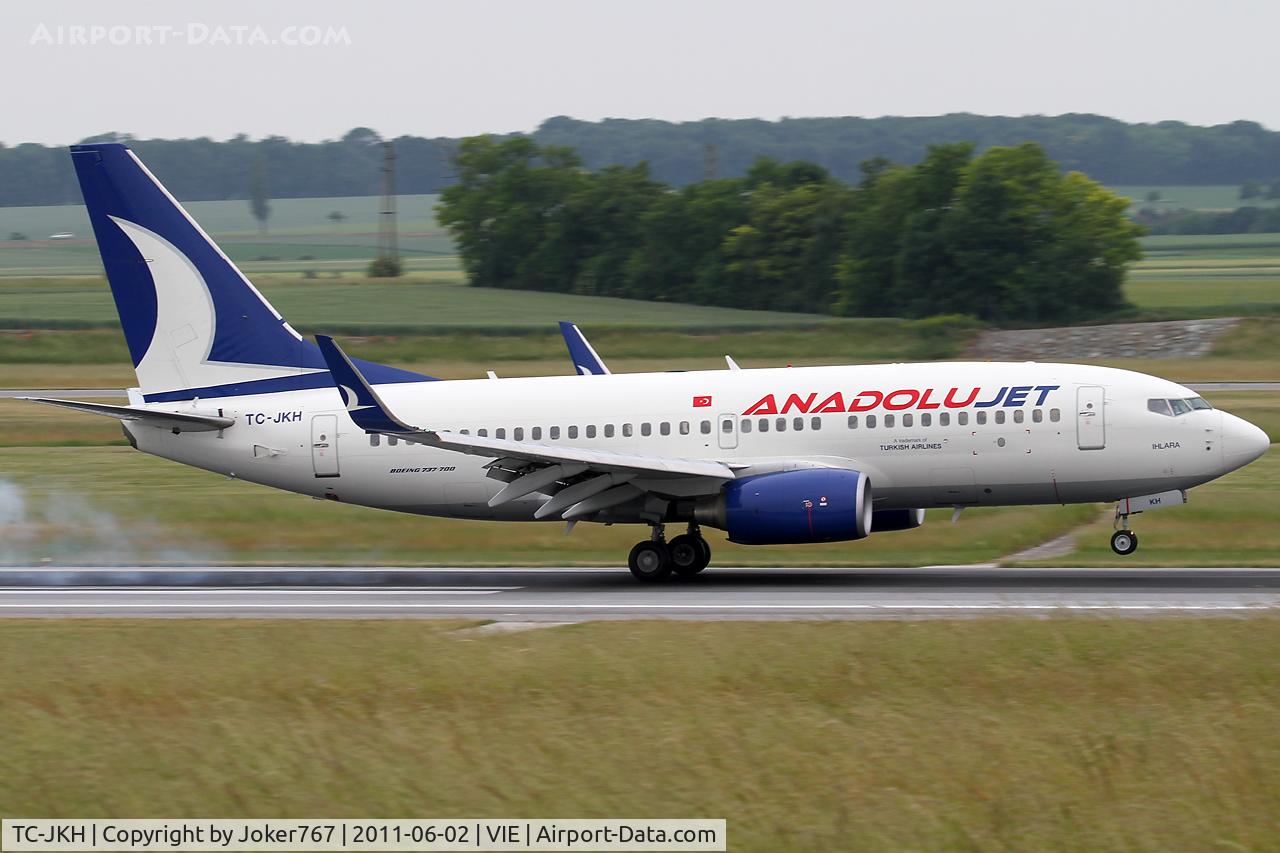 TC-JKH, 2007 Boeing 737-76N C/N 34757, AnadoluJet