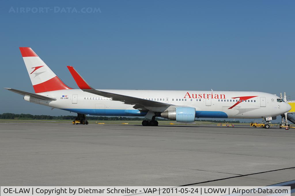 OE-LAW, 1992 Boeing 767-3Z9/ER C/N 26417, Austrian Airlines Boeing 767-300