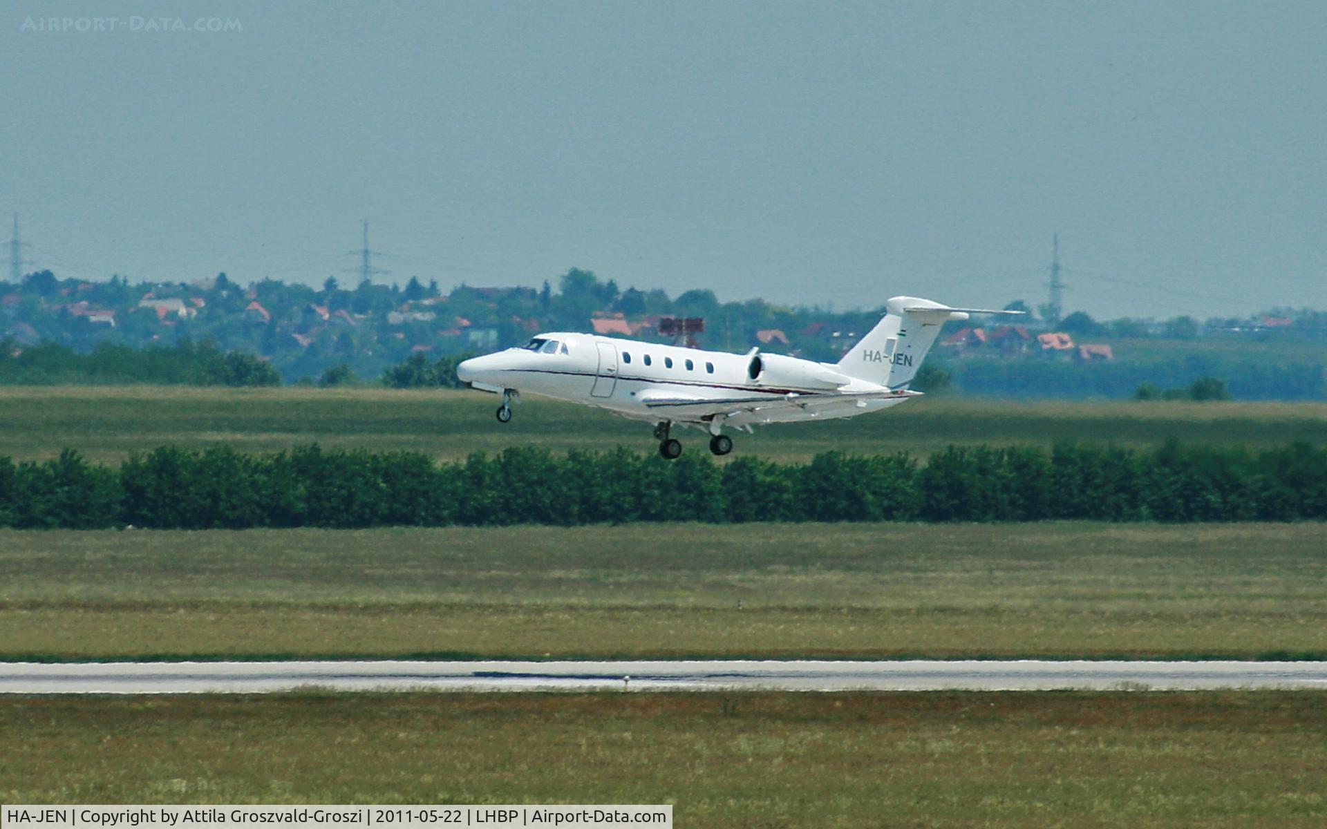 HA-JEN, 1983 Cessna 650 Citation III C/N 650-0012, Budapest Liszt Ferenc International Airport