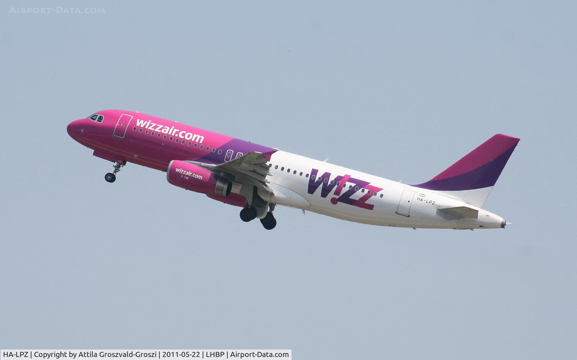 HA-LPZ, 2009 Airbus A320-232 C/N 4174, Budapest Liszt Ferenc International Airport - Start