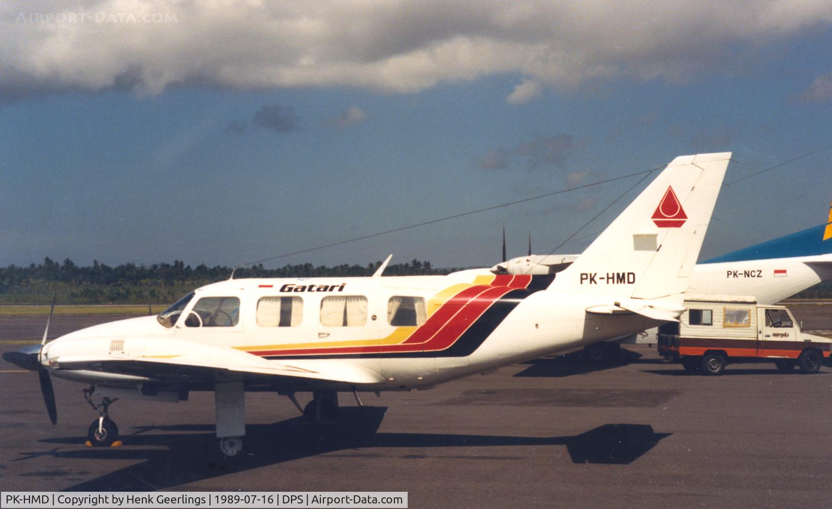 PK-HMD, Piper PA-31-310 Navajo Navajo C/N 31-8012055, Gatari