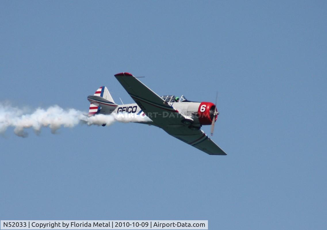 N52033, 1946 North American SNJ-2 Texan C/N 2040, Geico Skytypers SNJ2