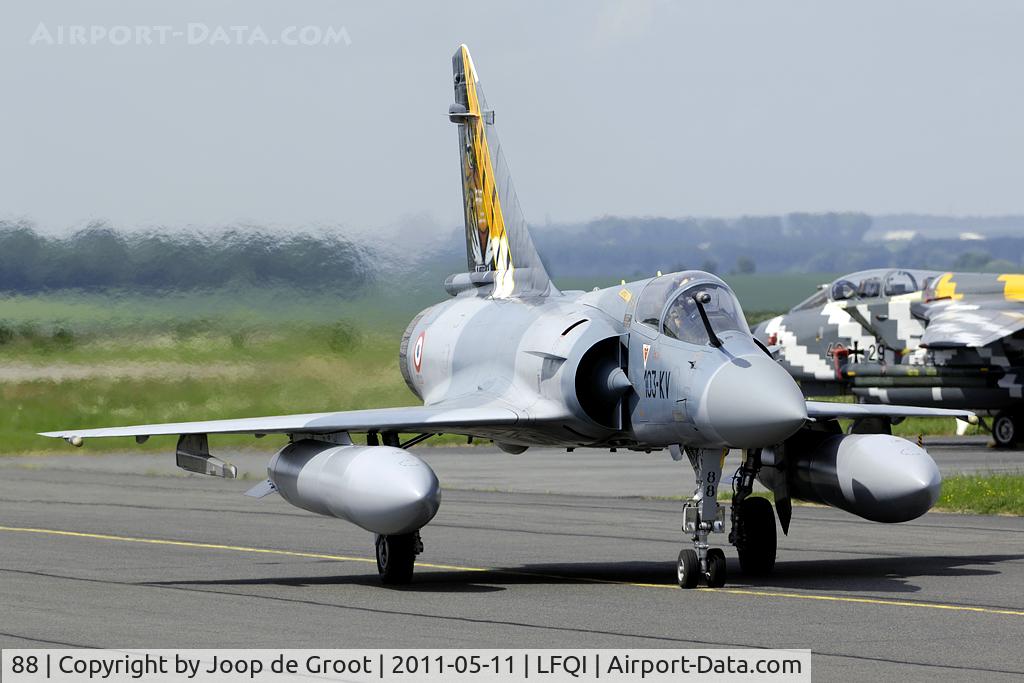 88, Dassault Mirage 2000C C/N 340, 2011 Tiger Meet colours