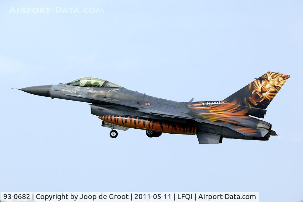 93-0682, TAI (Turkish Aerospace Industries) F-16C Fighting Falcon C/N HC-26, 2011 Tiger Meet colours