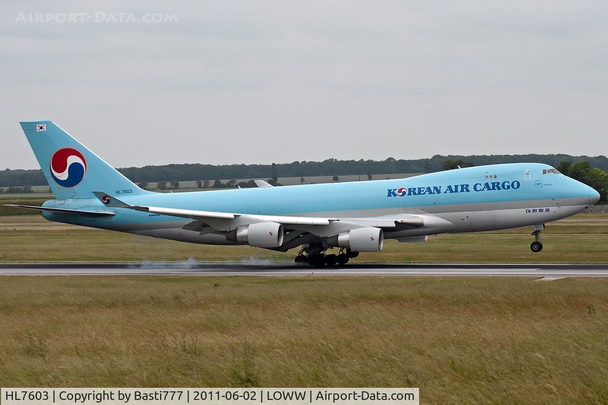 HL7603, 2005 Boeing 747-4B5F/ER/SCD C/N 34302, HL7603@VIE