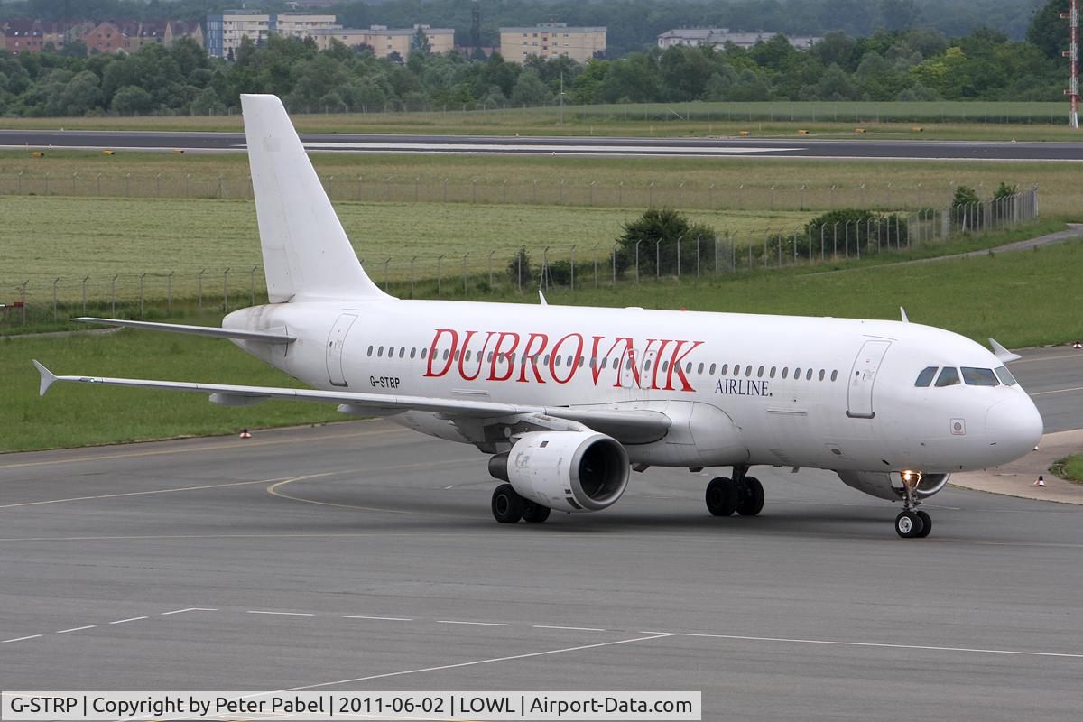 G-STRP, 1990 Airbus A320-211 C/N 136, nice Visitor here in Linz