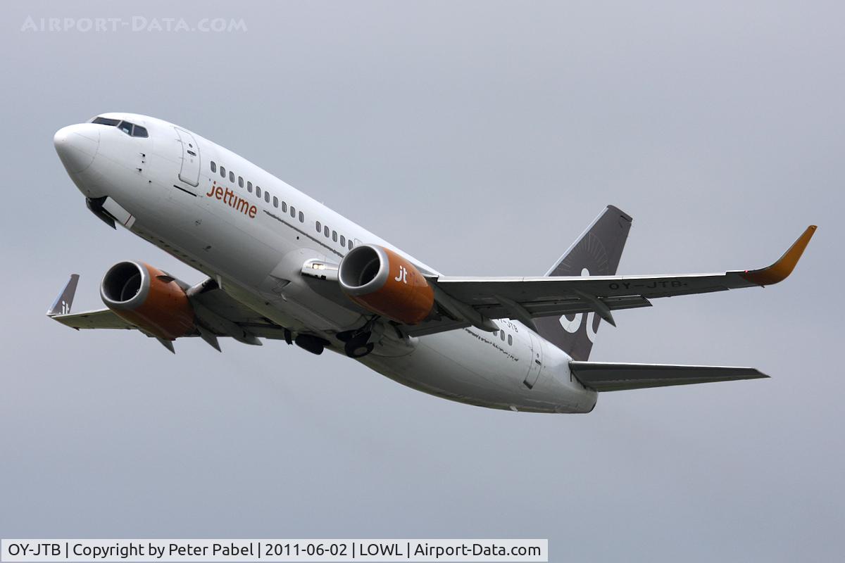 OY-JTB, 1989 Boeing 737-3Y0 C/N 24464, Special Visitor