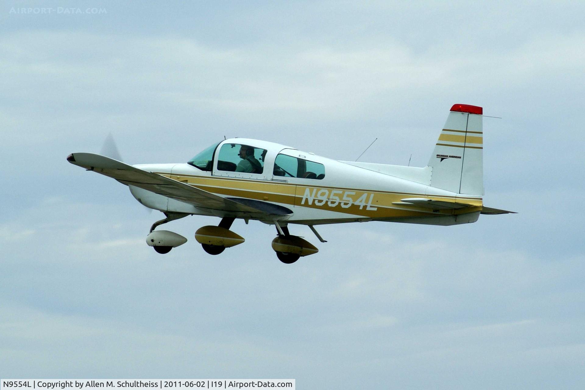 N9554L, 1974 Grumman American AA-5 Traveler C/N AA5-0676, 1974 Grumman American Avn. Corp. AA-5