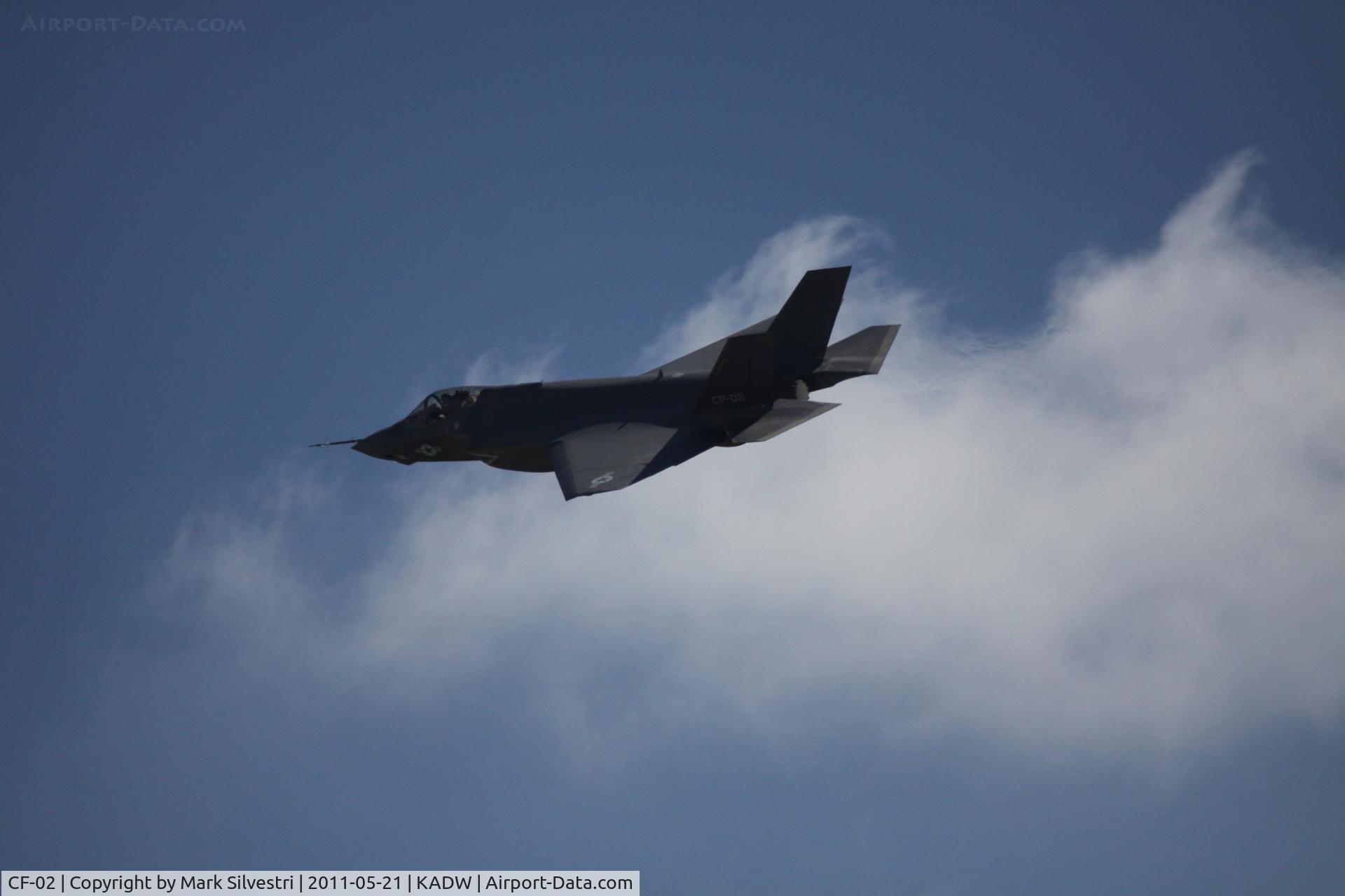 CF-02, Lockheed Martin F-35C Lightning II C/N CF-02, 2011 Joint Base Andrews Airshow