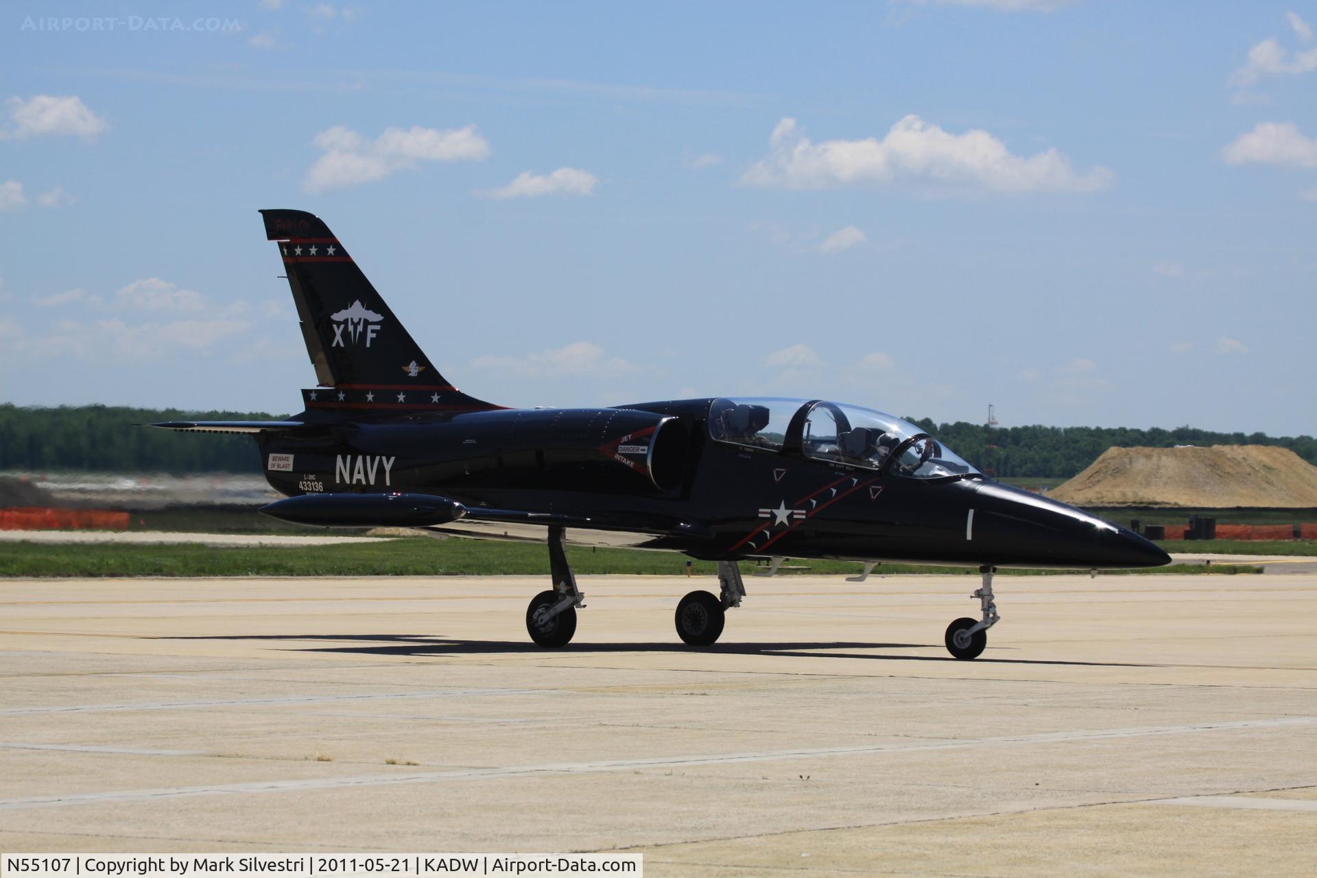 N55107, 1984 Aero L-39C Albatros C/N 433136, 2011 Joint Base Andrews Airshow