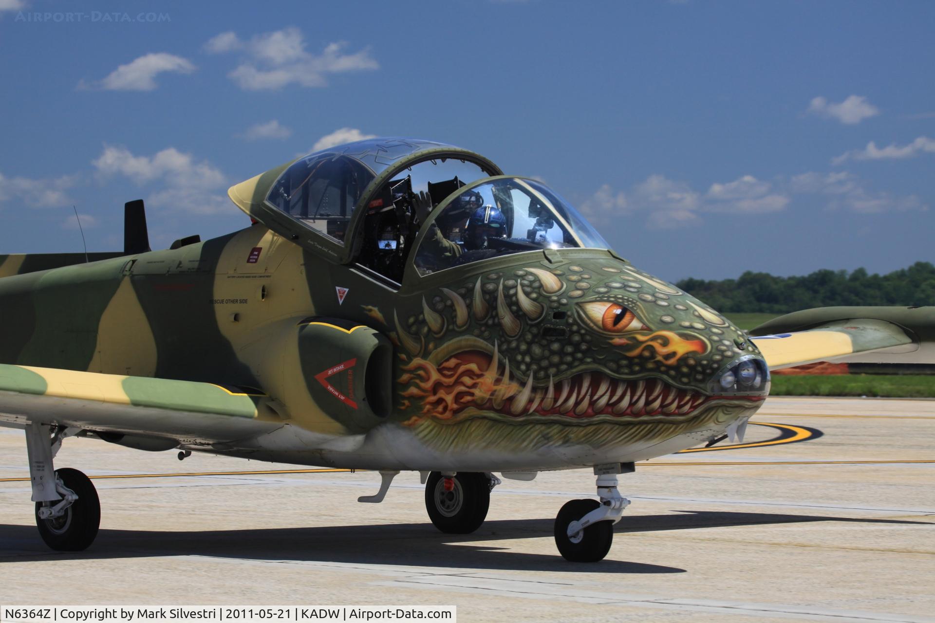 N6364Z, 1970 BAC 167 Strikemaster C/N EEP-JP-3236, 2011 Joint Base Andrews Airshow