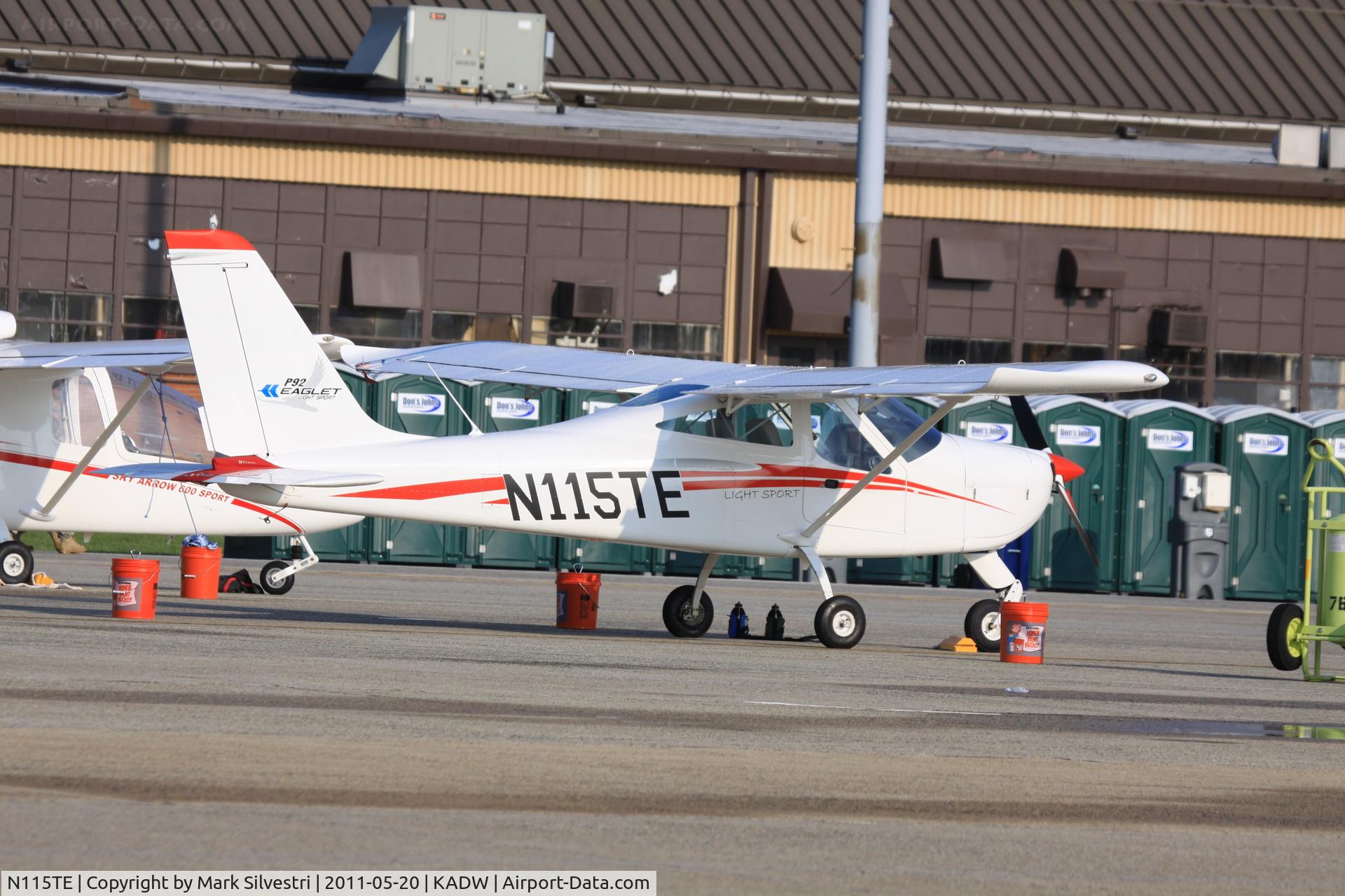 N115TE, Tecnam P-92 Eaglet C/N 1215, 2011 Joint Base Andrews Airshow