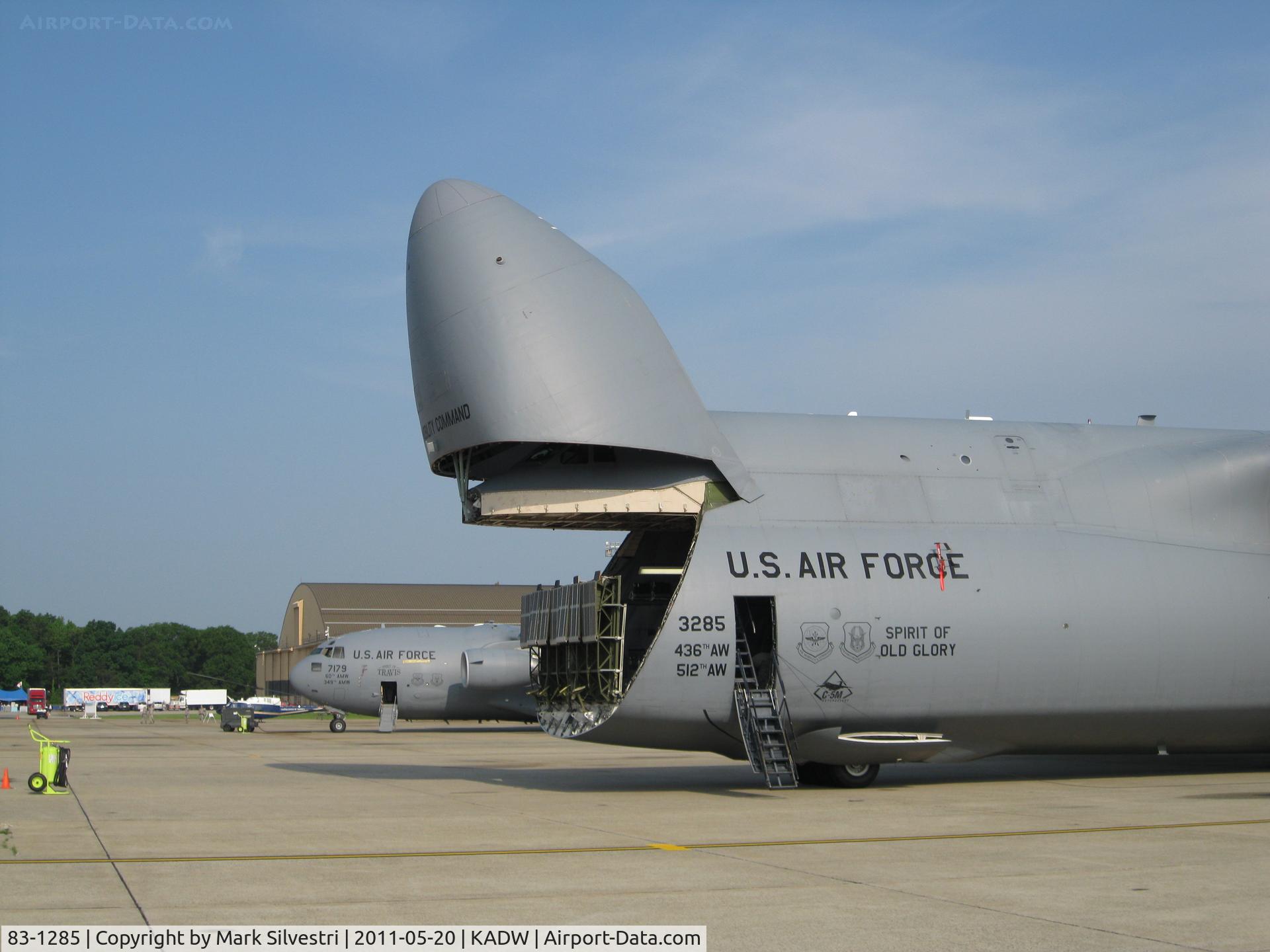 83-1285, 1983 Lockheed C-5M Super Galaxy C/N 500-0082, 2011 Joint Base Andrews Airshow