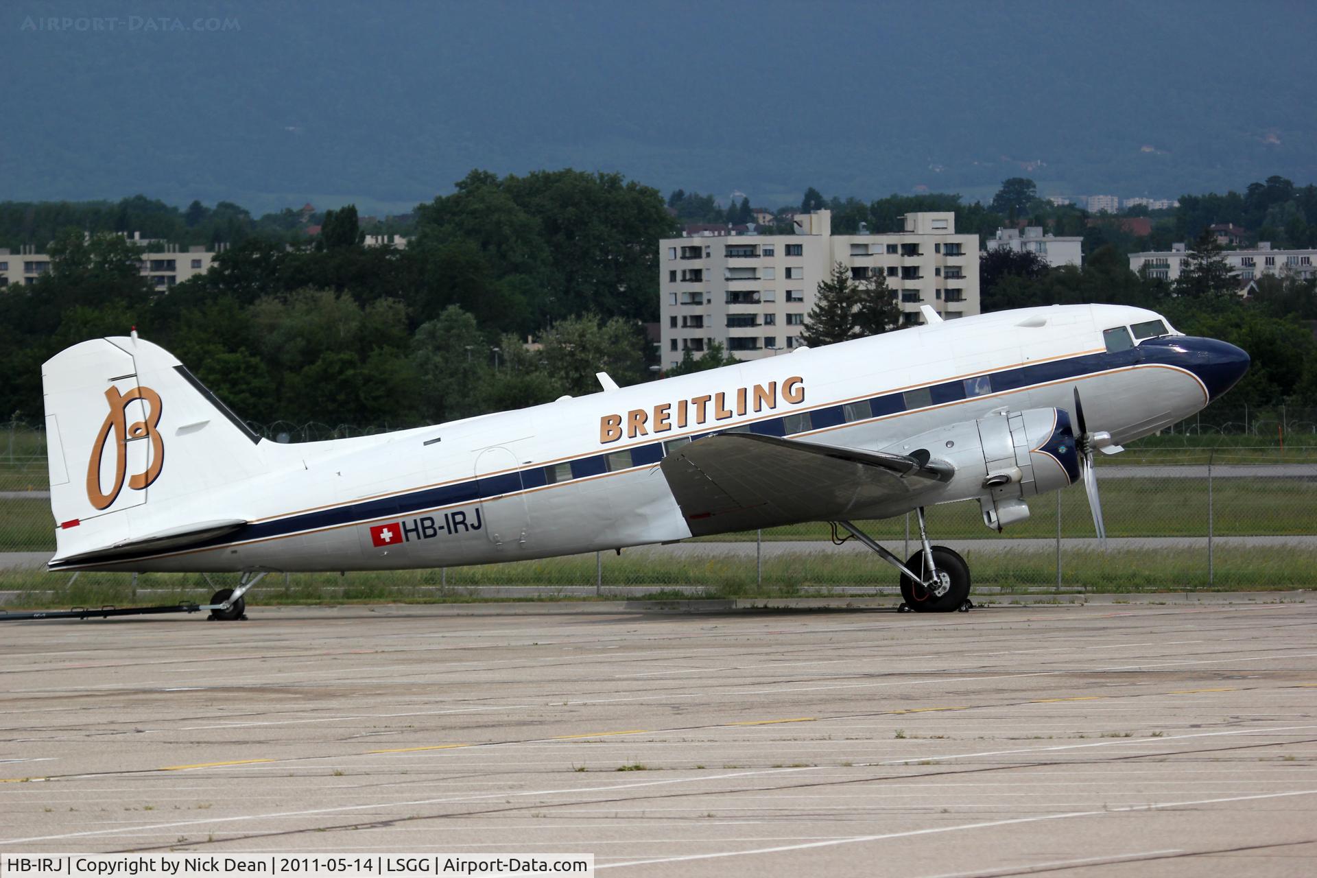 HB-IRJ, 1940 Douglas DC-3A-S4C4G C/N 2204, LSGG/GVA