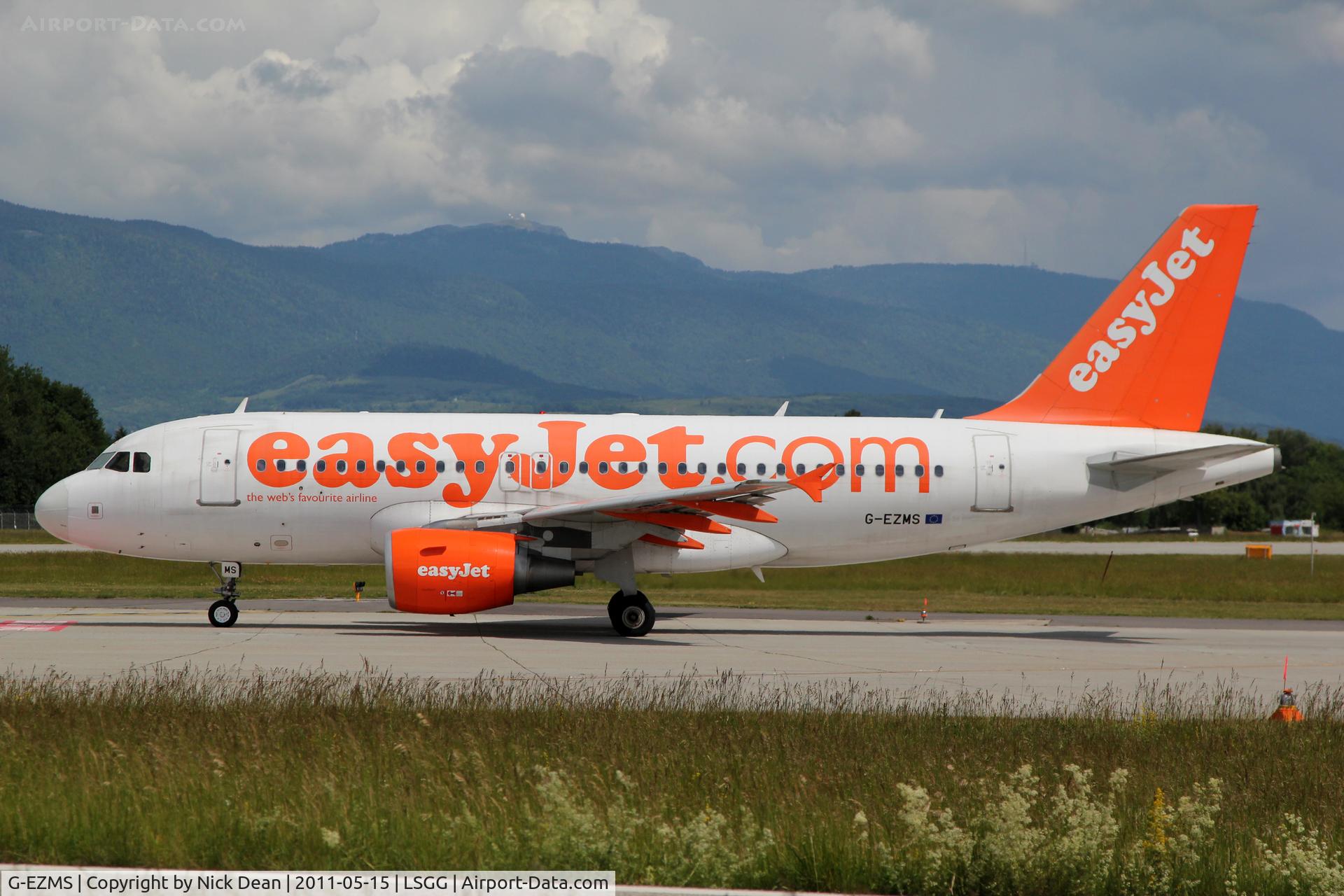 G-EZMS, 2004 Airbus A319-111 C/N 2378, LSGG/GVA